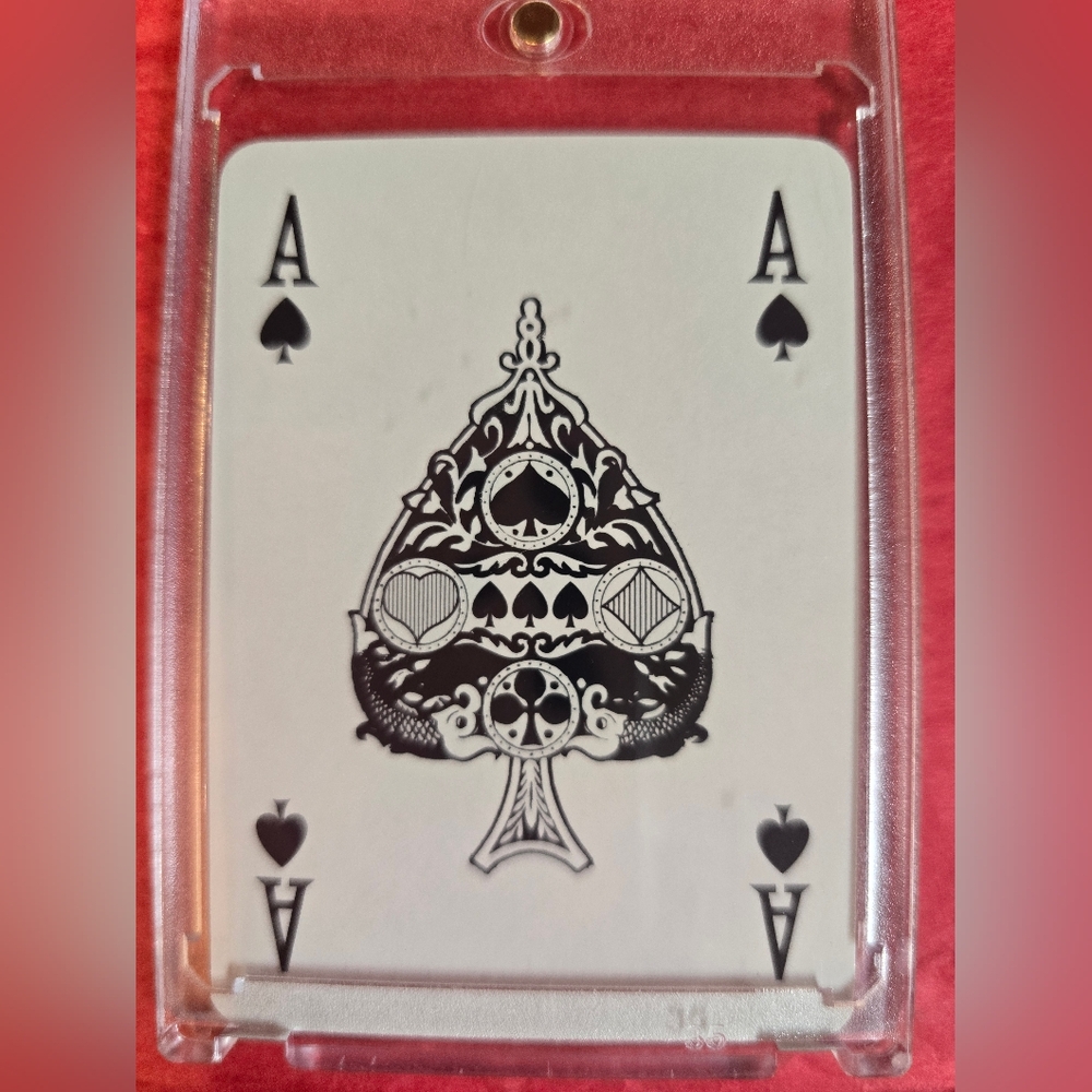 Gucci GG Card W Display Case & Stand. Ace ♠️ King ♠️ Q♠️ J♠️ 10 ♠️CHOOSE ONE - Picture 10 of 16